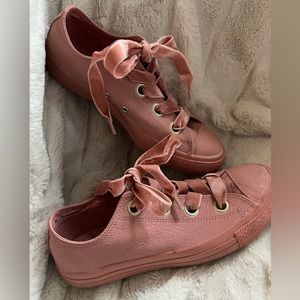 Converse All Star low Sneak. Leather, mauve